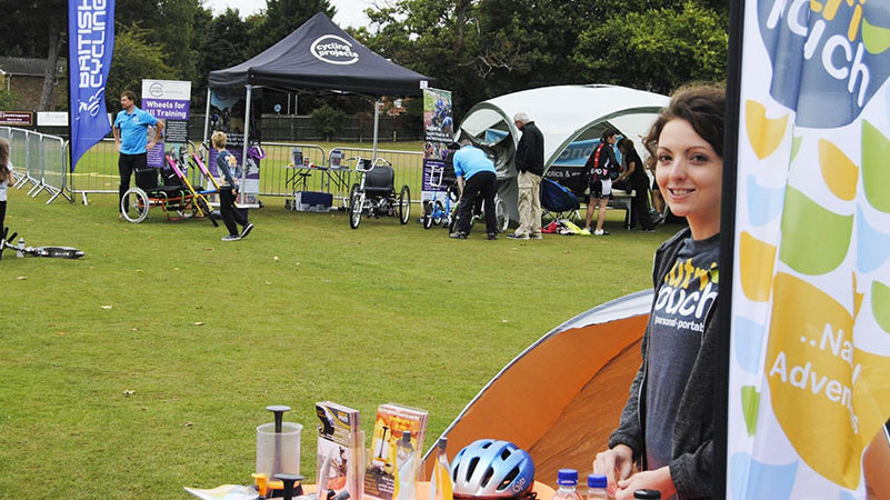 Nutripouch's first event: Marlow Red Kite Ride