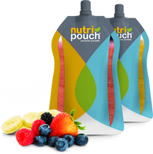 10 x  250 ml Pack of Nutripouch Refill Pouches for Homemade Smoothies, Protein Shakes